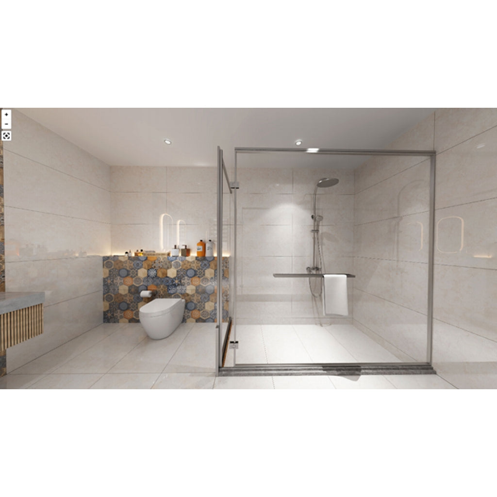 Williams Grey 600x1200mm 3pcs Ultima Kajaria Tile