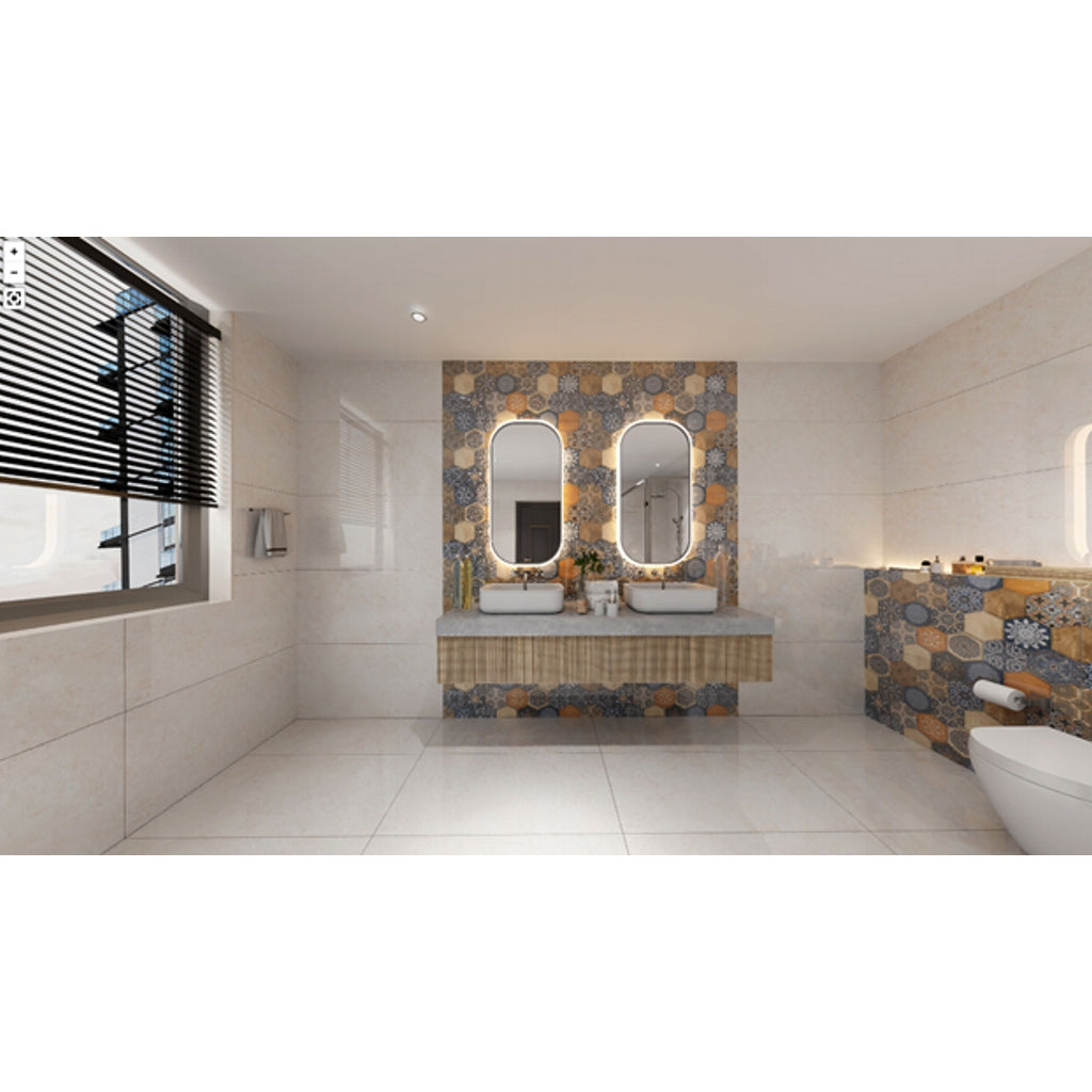 Williams Grey 600x1200mm 3pcs Ultima Kajaria Tile